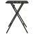 Bistro Stol Antracit 55 x 55 x 72,5 cm Čelik s prahom
