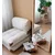 Atelier del Sofa Fotelja Fold Teddy 80x70x60?cm Krem