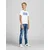 Jack & Jones Junior Majica CORP, modra, bela