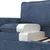 Vidaxl Kavč Modra 156 x 81 x 87,5 cm Poliester