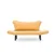 Atelier del Sofa Dvosed na razvlačenje Chatto 140x70x65cm Kaki
