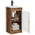 Kupaonski umivaonik s sudoperom Staro drvo 42 x 40 x 84,5 cm