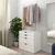 NORDLI Predalnik s 4 predali, bela, 80x192 cm