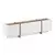 HANAH HOME Polica za TV Lowen White Atlantic Pine