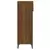 Stalak za cipele boja hrasta 40x36x105 cm konstruirano drvo