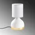 Opviq Stona lampa 8003, 17x17x33 cm, IP20, Bela