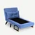 Atelier del Sofa Fotelja Sando 175x60?cm Plava