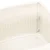 Vidaxl Vrtna miza bela 53x53x40 cm plastika