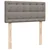 Vidaxl Box spring postelja z vzmetnico taupe 80x200 cm blago