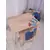 HANAH HOME Dečiji sto i stolica Bunny One Chair Set Blue Brown