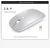 DiyiGongfang Bežični miš za MacBook/iPad, Srebrne boje