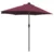 Vrtni suncobran Bordeaux Crvena 294 x 150 x 223 cm