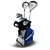 Golf kompleti Callaway XJ 2 Blue/White Desna roka, Junior, Junior, Graphite
