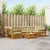 Set vanjskih sofa 7 pcs Prirodna i bež