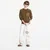 Pulover A.P.C. Pull Mallarme Olive L