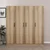 Hanah Home Garderober Kale-7628, 180x210x52 cm, Hrast