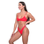 GymBeam Women‘s Bikini Top HAWAII Red