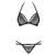 Sexy set 2-delni 838-SET-1 crne boje - S/M