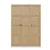 Hanah Home ormar Loren 1600-230, 135,8 cm, orah / beli