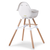 Childhome Visoki stol za hranjenje Evolu Natural/White