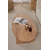 Nordure Klub sto Orba, 120x40x65 cm, Braon