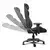 Trust Gaming stolica GXT723 Ruya Fabric, Siva