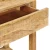 Konzolni stol s 2 ladice 110 x 35 x 75 cm masivno drvo manga