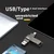 DM Damai USB Flash memorija, 64GB, USB 3.2, Type-C, Crna