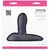 NS Novelties Inya Thrust & Grind Rechargeable Grinding Pad App Controlled Purple