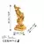 Aberto Design Dekorativna figura Yak-031-C, 15x32x15 cm