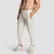 GymBeam Men‘s Pulse X Running Pants Gray
