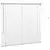Venecijanski zastore Srebrno 130 x 150 cm Aluminij