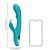 Loveline by Shots Rabbit vibrator Flapping G-Spot Butterfly Vibrator - Peacock Blue