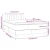 vidaXL vidaXL Box spring postelja z vzmetnico LED modra 120x200 cm blago, (20898346)