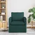 Vidaxl Kavč Temno zelena 75 x 82 x 85 cm blago