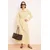 Trendyol Modest Ženska haljina Tctss26Eb00098, Žuta