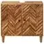 vidaXL Omarica za umivalnik Rjava 62 x 33 x 58 cm Masiven les manga