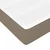 vidaXL Box spring postelja z vzmetnico taupe 140x200 cm blago