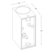 RED -Design Rendl-R12028- LED Spoljašnja zidna svetiljka KUBI 2xLED/3W/230V IP54