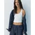 Pull&Bear Kavbojke mornarska