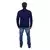 U.S. POLO ASSN. Pulover temno modra/bela