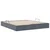 Krevet s od storage s pohranom Tamnosiva 193 x 203 cm Baršun