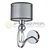 Zidna lampa F7111-1Z CH+BK