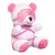 Master Series Brat Bondage Bear White-Pink