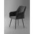 HANAH HOME Stolica Nova Black