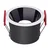 Nvc LED ugradna lampa, 7W, Crna