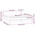 Vidaxl Box spring postelja z vzmetnico temno zelena 200x200 cm žamet