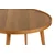 Hanah Home klub sto Polen 80, 80 cm, orah