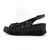 Mona Shoes Ženske sandale, Soft uložak, Kožne, Crne