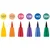 Faber Castell Pitt Artist Pen Brush India ink pen 1/6 Colour wheel